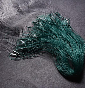 [2005] Clear White Fishing Fish Trap Monofilament Gill Net Nylon Silk 30M x 1.2M