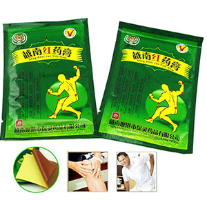 [2307] Vietnam Red Tiger Balm Medical Orthopedic Plaster Of Back Pain Patch