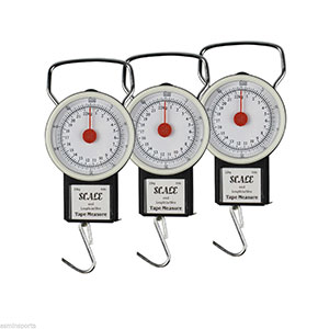 [2107] Portable Electronic hanging scale with measuring tape