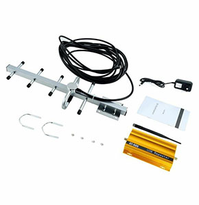 [2561] GSM 900MHz Mobile Phone Signal Booster Repeater Amplifier + Yagi Antenna