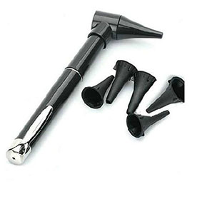 [2165] LED Light Pen Style Ear Care Set Otoscope Ear Check Product Ear Clean Tool