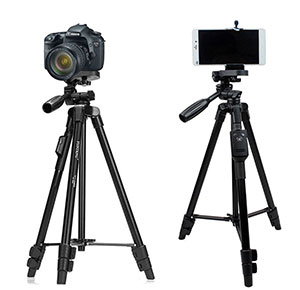 [2299] Tripod Camera and Smartphones YUNTENG 5208 with Bluetooth Remote (125cm)