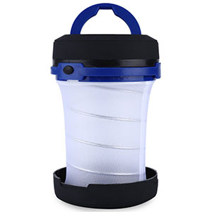 [2044] 2 in 1 Portable Camping LED Lantern Flashlight Blue