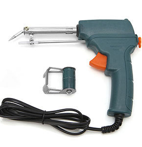 [2119] Auto Welding Electric Soldering Iron Temperature Gun Solder Tool Kit