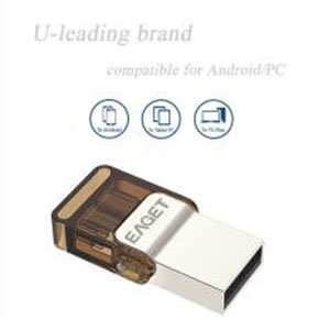 [2378] 8GB EAGET Flash Drive OTG Smartphone/PC Pen Drive