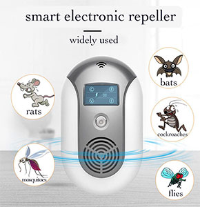 [2463] NEW Smart Pest Repeller Ultrasonic Wave Optical Electronic for Rats, Bats and Mosquitoes